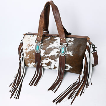 ADBG1090 American Darling Duffel Hair-On Genuine Leather women bag western handbag purse